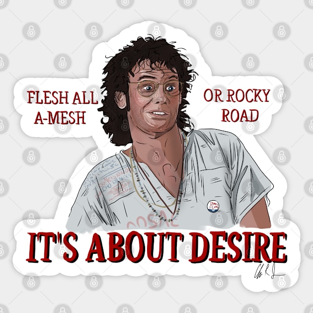 My Girl: It's About Desire Sticker by 51Deesigns
